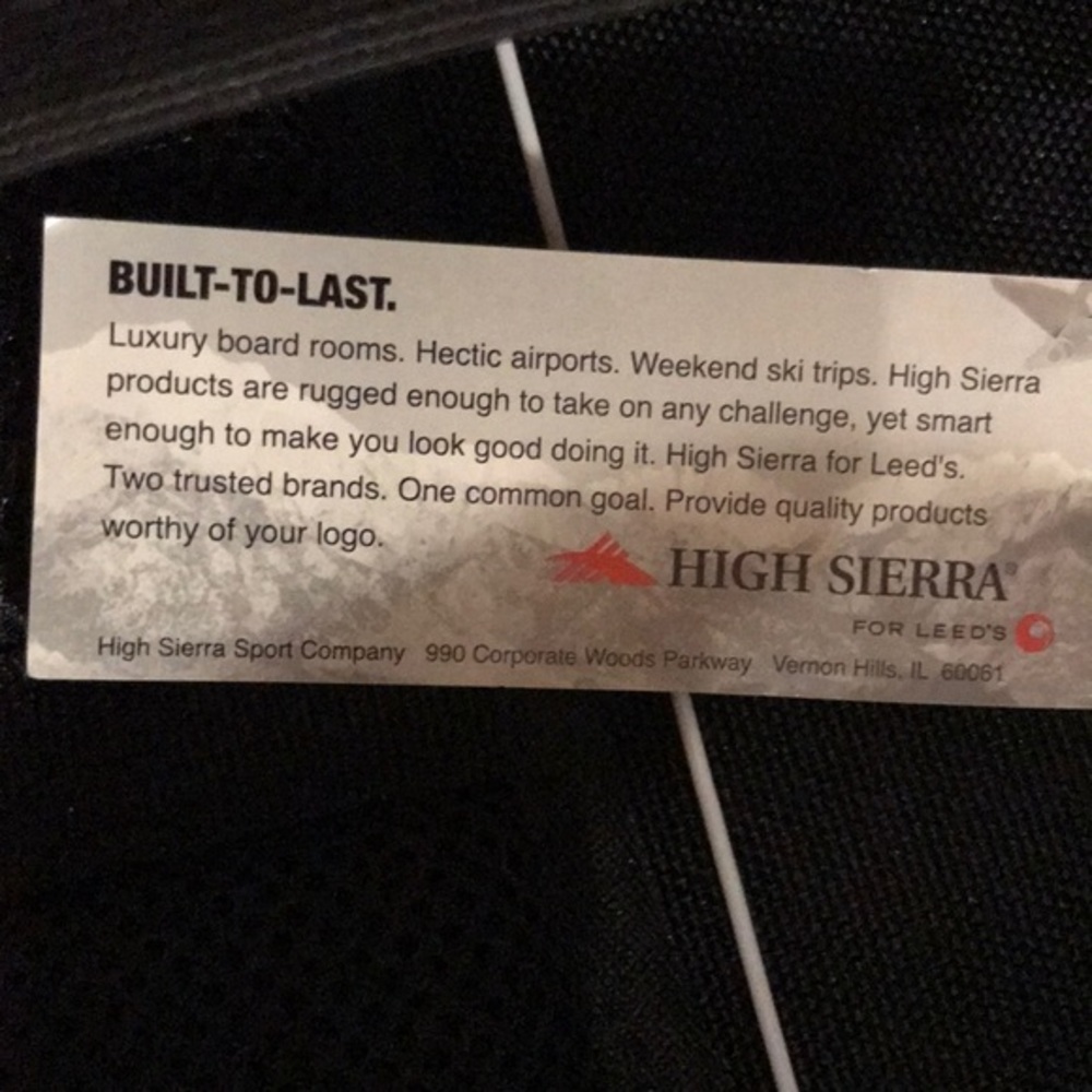 NWT High Sierra backpack “I heart jukeboxes”‎ logo - Picture 3 of 7